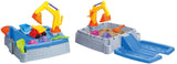Children's Sand Pit & Box Game With 11 Fun, Playtime Accessories - Top-Down View