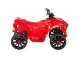 Rechargeable Ride-on Quad bike (Red) with Safe Braking System - Front View