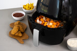 8L Digital Air Fryer, 1800W, Non-Stick, 8 Cooking Programs - Rear View