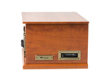 Vinyl, Turntable, Wireless Streaming + CD Player in 1 Retro Music Centre - 45-Degree Angle
