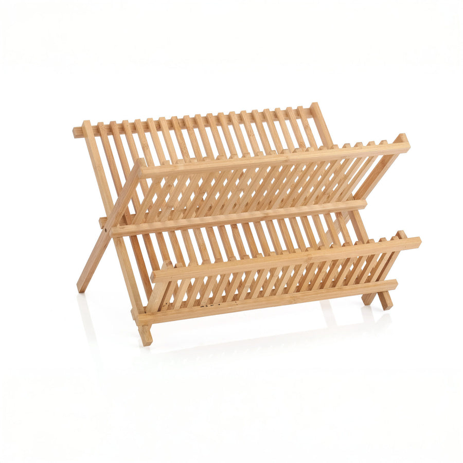 2 Tier Bamboo Dish Rack