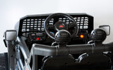 Jeep Inspired Remote Controlled Ride-on Electric Car (Black) - 45-Degree Angle
