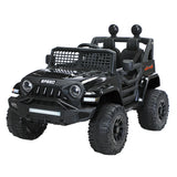 Jeep Inspired Remote Controlled Ride-on Electric Car (Black) - Extra Image