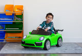 Porsche-inspired Design Ride-on (Green) Electric Car with Parental Remote Control - Extra Image