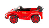 Ferrari Inspired 12V Ride-on Electric Car with Remote Control - Red - Rear View