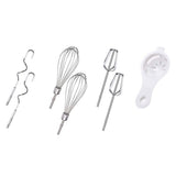 20cm Cordless Hand Mixer w/ Stand for Home Cooking & Baking - Side View