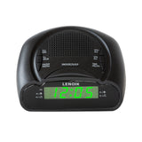 AM/FM Alarm Clock & Radio w/ Green LED Time Numbering - 45-Degree Angle