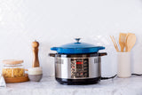6.5L Smart Digital Dutch Oven w/ 8 Cook Settings, Stainless Steel - Side View
