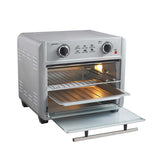 23L Air Fryer Oven + 3 Cooking Accessories (Silver) 23L Capacity - Top-Down View