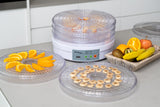 European Design Food Dehydrator/ Preserver w/ 2 Power Levels - Top-Down View