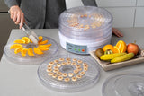 European Design Food Dehydrator/ Preserver w/ 2 Power Levels - Rear View
