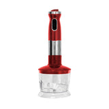 Electric Stick/ Hand Blender & Mixer (Red) 700ml Capacity - Side View