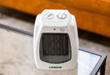 1500W Ceramic Heater with Overheat Protection - Top-Down View