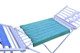 Electric Freestanding Heated Towel and Clothes Rack Dryer - 45-Degree Angle