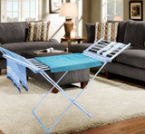 Electric Freestanding Heated Towel and Clothes Rack Dryer - Rear View