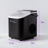 Ice Maker - Ready in 8 minutes, Up to 12kgs every 24 Hours - Side View