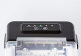 Ice Maker - Ready in 8 minutes, Up to 12kgs every 24 Hours - 45-Degree Angle