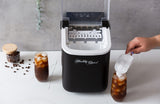 Ice Maker - Ready in 8 minutes, Up to 12kgs every 24 Hours - Close-Up Angle