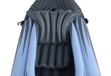 Inflatable Single Person Kayak, 100kgs Capacity - Rear View