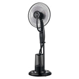 Freestanding Air Cooling Fan w/Misting Water Spray, W40cm, H1.2m + RC - Front View