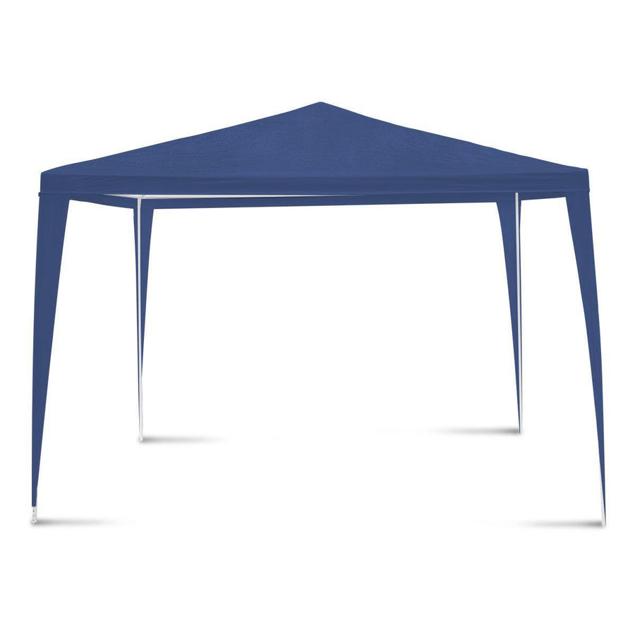Marquee Pop Up Gazebo for Outdoor Events (UV & Water Resistant) - 3x3m (Blue) - (20 Person Capacity)