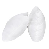 100 Percent Cotton Pillow Cover with 800g Poly Fill,  Hypoallergenic, Antibacterial, and Cooling Technology  2 PK - 45-Degree Angle