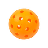 Pickleball Set with 6 Aerodynamic Balls and 2 Fiberglass Paddles - Top-Down View