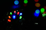 300 Multi Colour Solar LED string lights - Front View