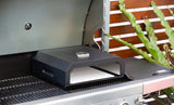 Pizza Oven Box with Built-in Thermometer - Rear View