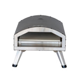 Compact and Portable 12 Outdoor Electric Pizza Oven - Low Angle