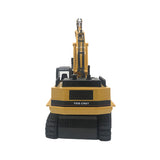 Remote Controlled 2.4GHz Tractor Excavator Digger Toy for Children - 45-Degree Angle