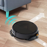 4400mAh Robot Vacuum & Mop with Anti-collision and Anti-fall Sensor - Low Angle