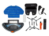 Smart Robot Vacuum Cleaner w/ 3-in-1 HEPA & Mopping Pad (Black) - Front View