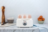 Electric Egg Steamer, Fits 7 Eggs & Cooked Perfectly - Front View
