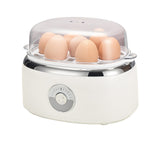 Electric Egg Steamer, Fits 7 Eggs & Cooked Perfectly - Top-Down View