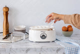 Electric Egg Steamer, Fits 7 Eggs & Cooked Perfectly - 45-Degree Angle