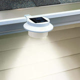 Solar Multipurpose Light (6-Piece, White) w/ Screw & Mount, Energy-Saving - Front View