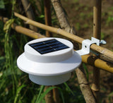 Solar Multipurpose Light (6-Piece, White) w/ Screw & Mount, Energy-Saving - Side View