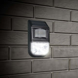 Solar-Powered Motion Sensor Light (2-Piece), Detects Motion, Rechargeable - Front View
