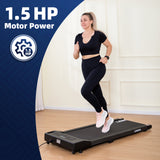 1.5 HP Electric Walking Pad Treadmill with Remote Control and Display Screen - Extra Image