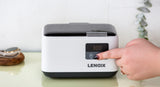 50W Ultrasonic Jewellery Cleaner, 4800HZ w/ 600ml Tank and LED Display - Rear View