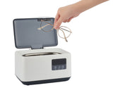 50W Ultrasonic Jewellery Cleaner, 4800HZ w/ 600ml Tank and LED Display - Low Angle