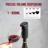 Instant Wine Aerator & Dispenser with Adjustable Bottle Fit - Side View