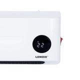 Wall-Mounted Heater & Fan with Remote Control - Top-Down View