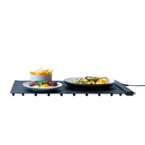 Electric Warming Mat Adjustable 3-Level Heat, Rollable & Portable Hot Plates Heat Pad - Side View