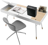 Home & Office Shredder, 5 x A4 At Once, 180W, 10L Capacity - Front View