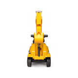 Ride-on Children's Excavator (Yellow) w/ Dual Operation Levers to Scoop - 45-Degree Angle