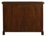 Tasmania Half Size Bookcase - Large (Mahogany) - Front View