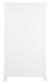 Tasmania 2 Drawer Bookcase (White) - Front View