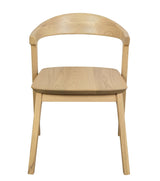 Fynn Oak Dining Chair - Set of 2 (Natural) - Front View